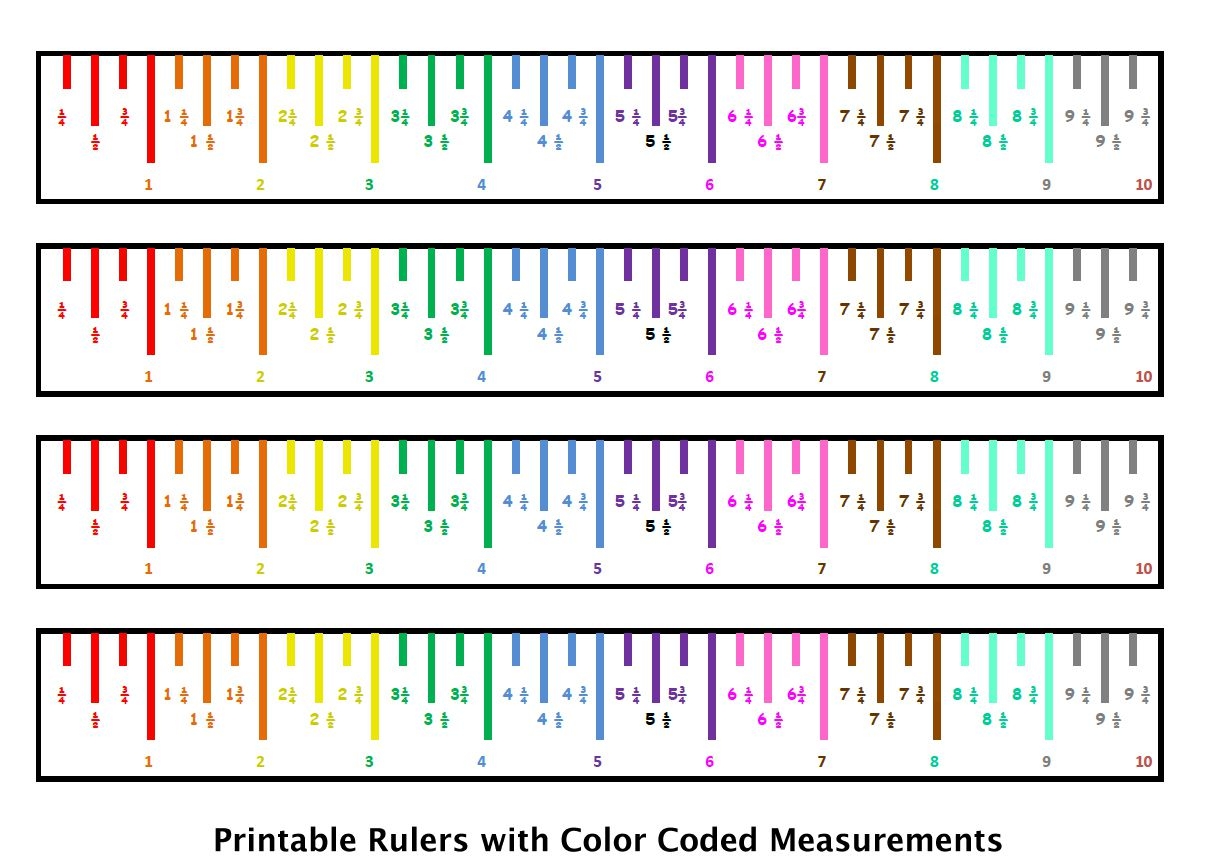 Printable Meter Stick Actual Size