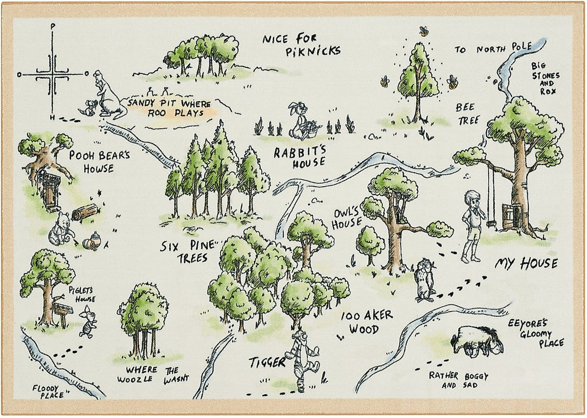 100 Acre Wood Printable Free Shop On Pinterest
