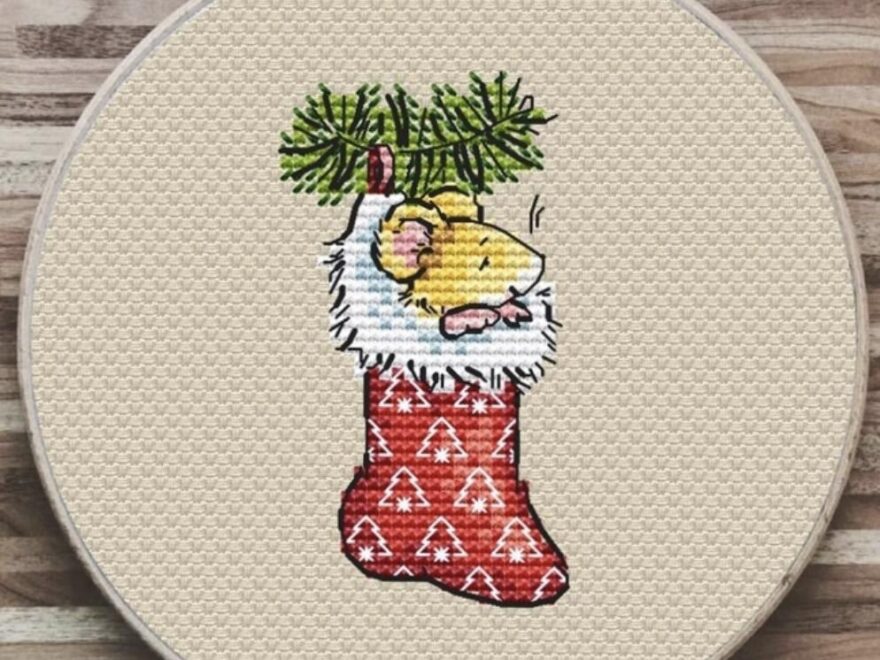12 Free Christmas Cross Stitch Patterns The Yellow Birdhouse
