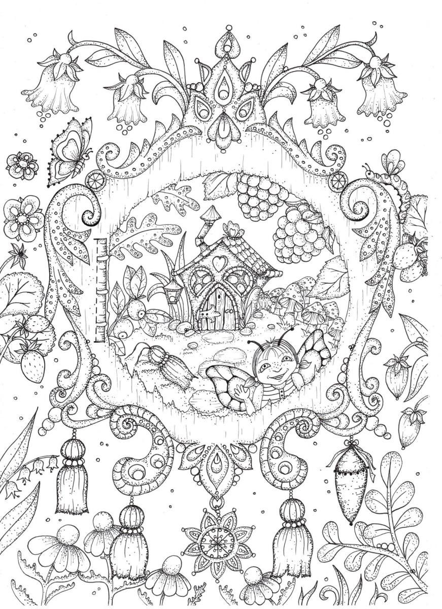 Klara Markova Printable Coloring Pages