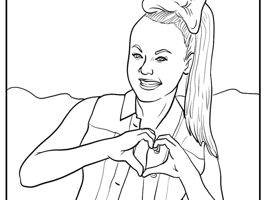 15 Jojo Siwa Coloring Pages 100 Free Printables