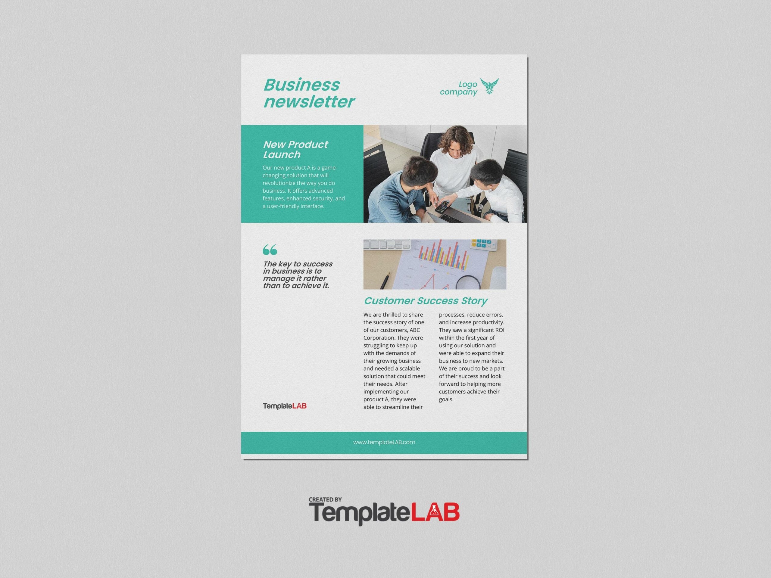 18 Free Newsletter Templates School Real Estate Business 
