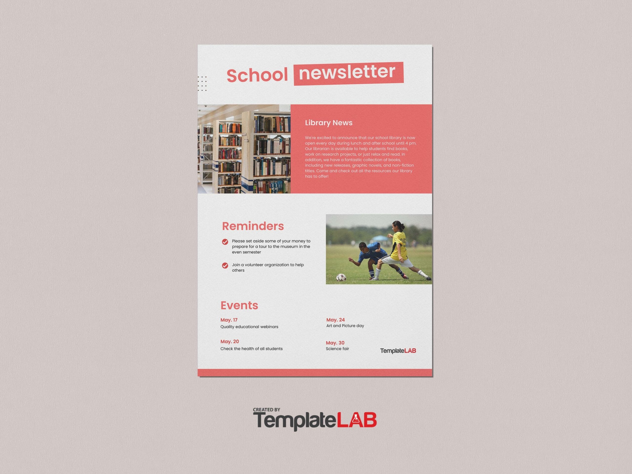 Free Printable Newsletter Templates For Microsoft Word