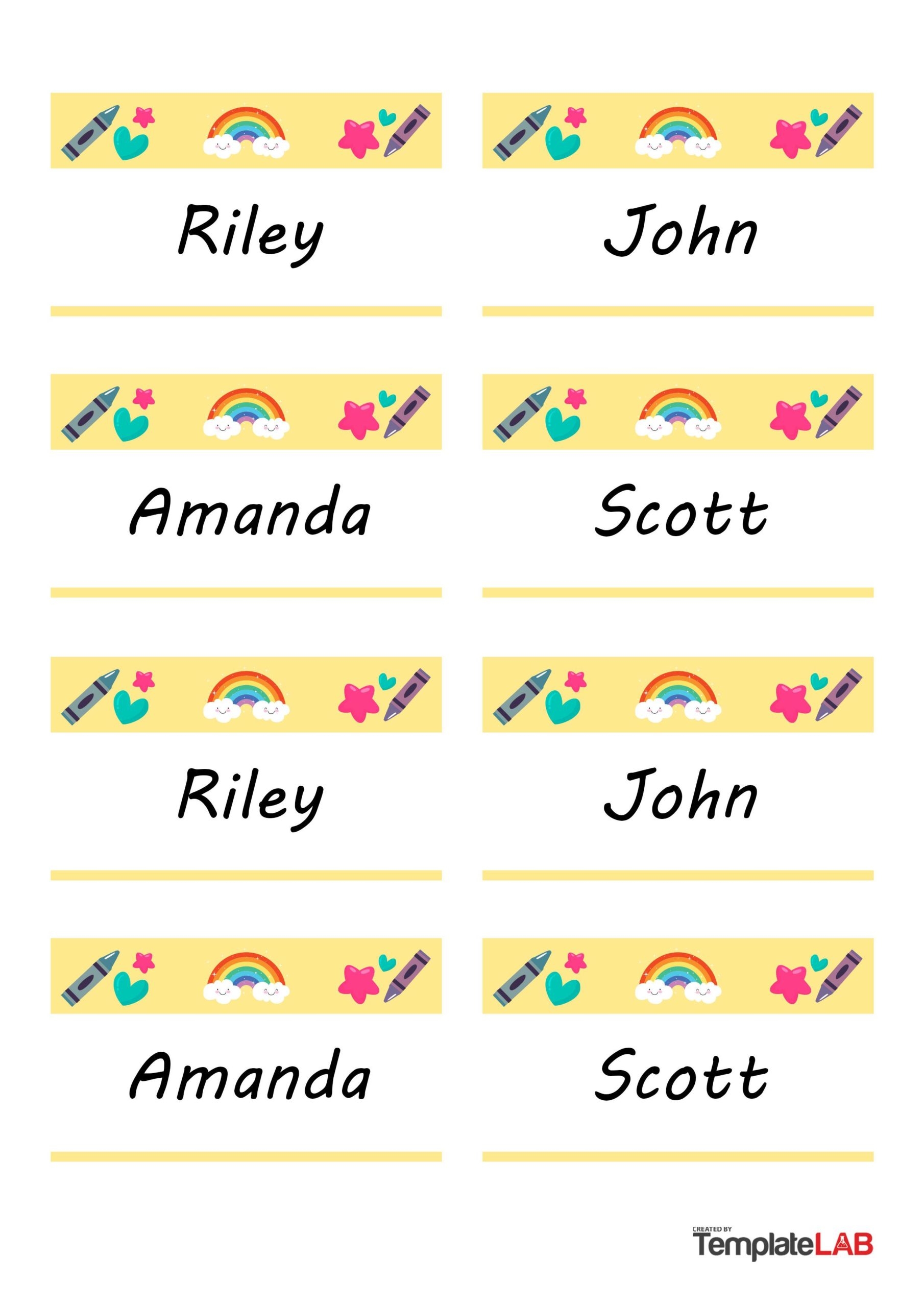 Free Printable Name Plates For Office