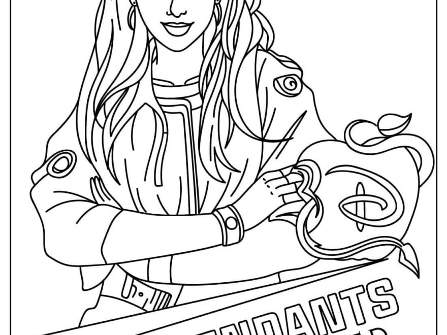 20 Disney Descendants Disney Zombies Coloring Pages Ideas Disney Descendants Descendants Coloring Pages