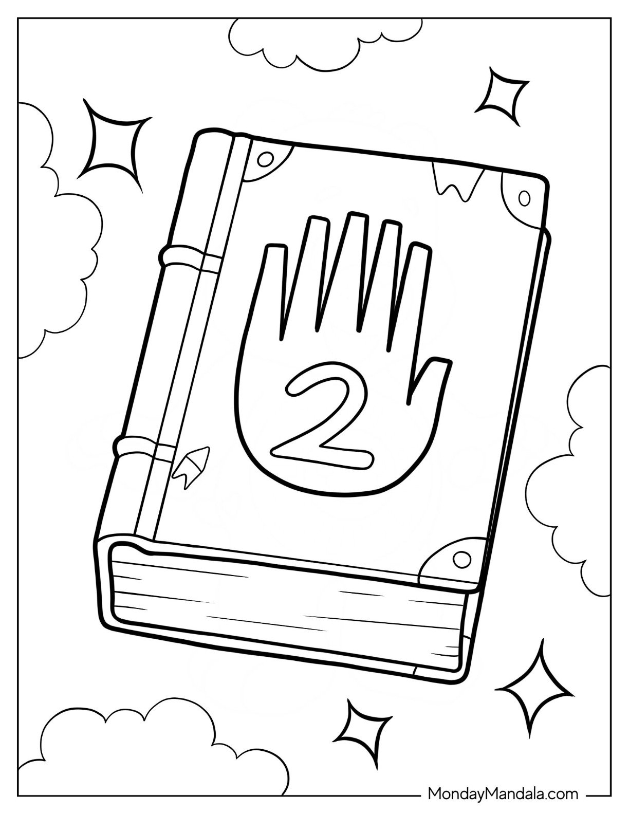 20 Gravity Falls Coloring Pages Free PDF Printables 