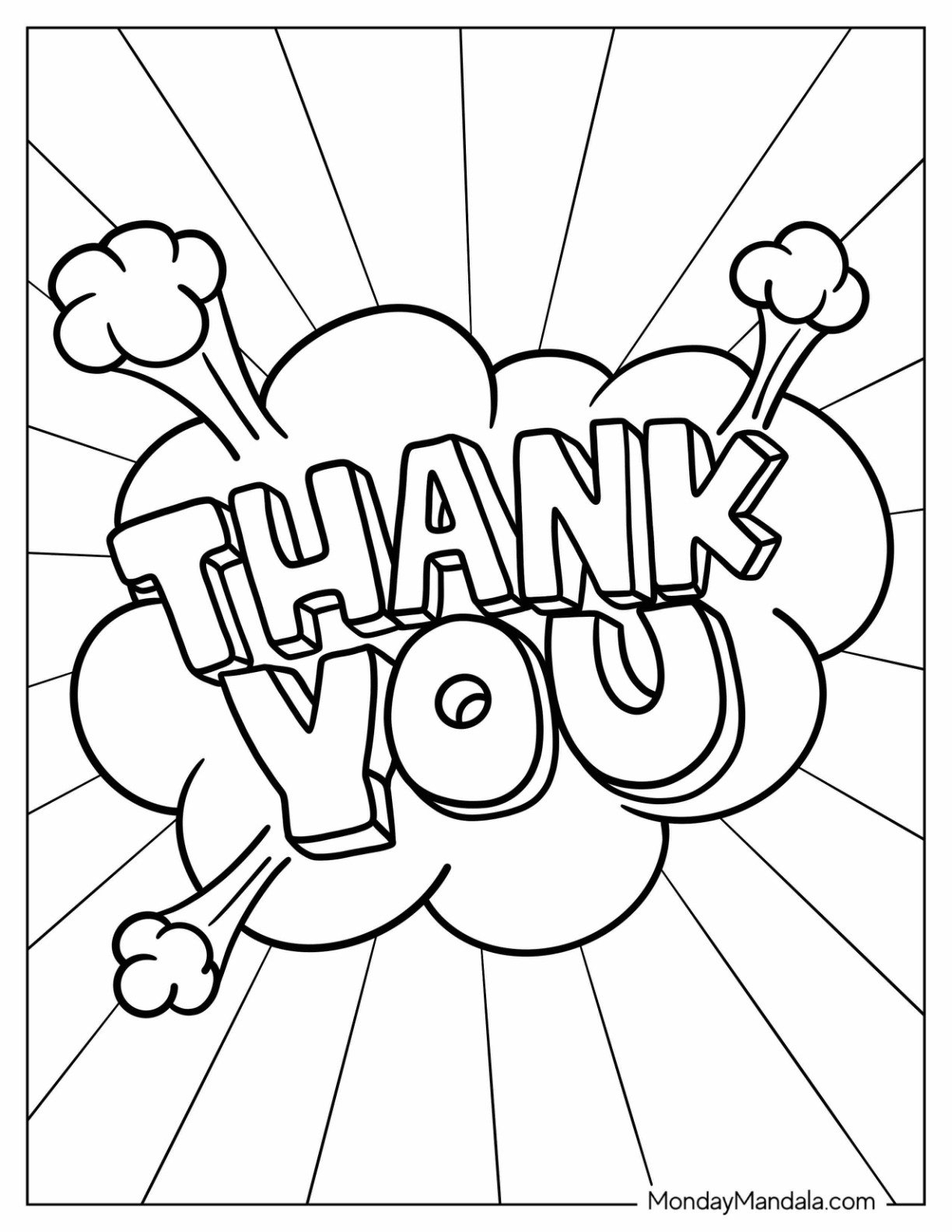 Free Printable Thank You Pages
