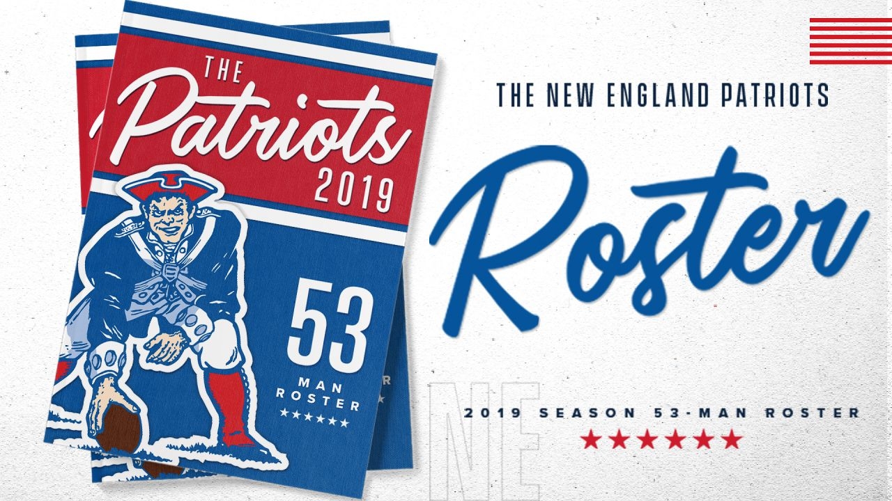 2019 Patriots 53 Man Yearbook