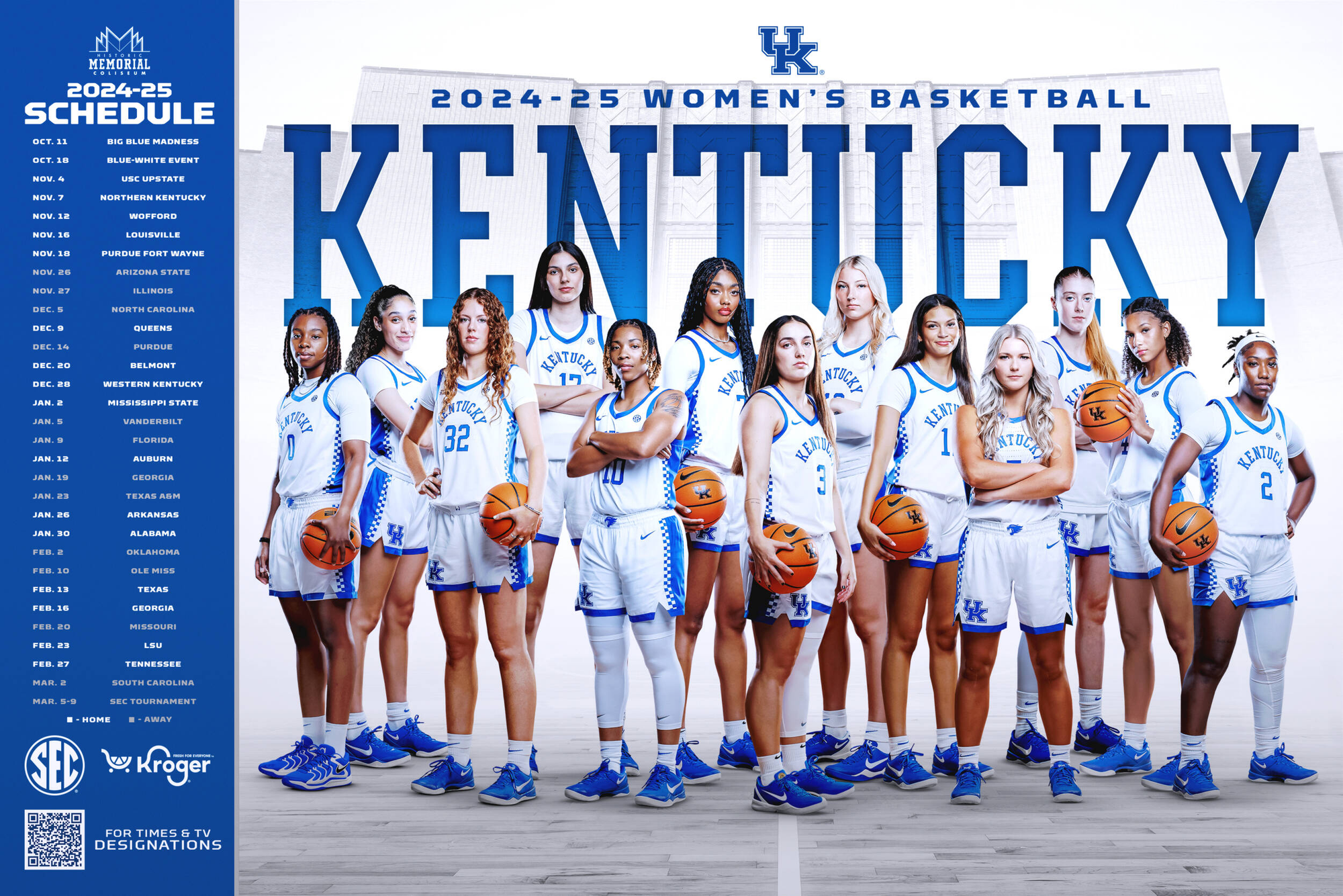 2024 25 Kentucky Men s And Women s Basketball Posters Unveiled UK Athletics