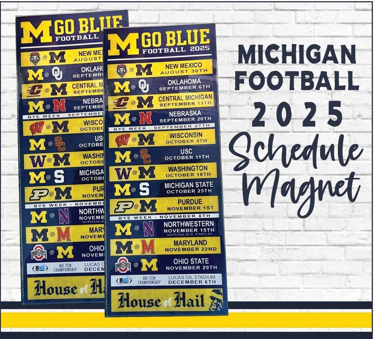 Big Ten Football Schedule 2025 Printable