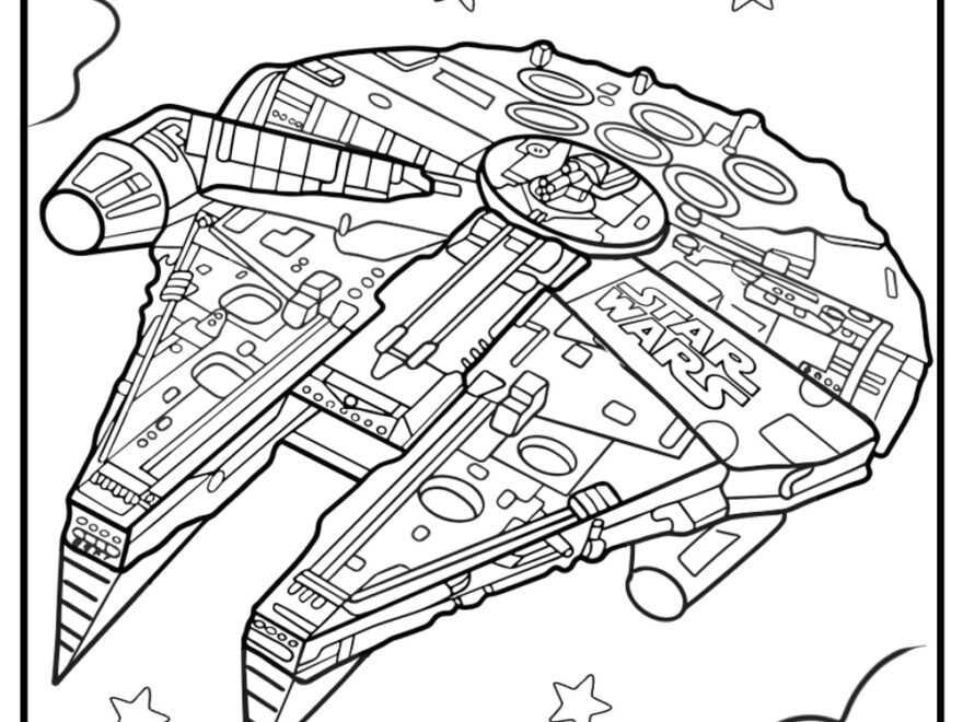 25 Free Star Wars Coloring Pages Realistic Pritable PDFs