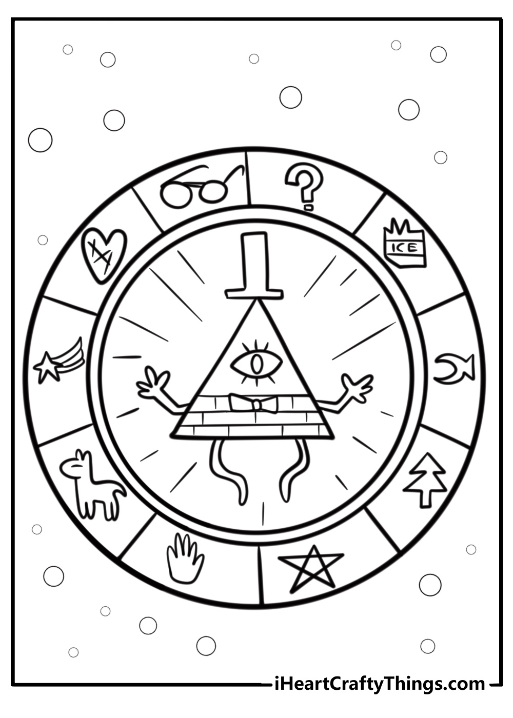 25 Gravity Falls Coloring Pages Printable Free PDFs 