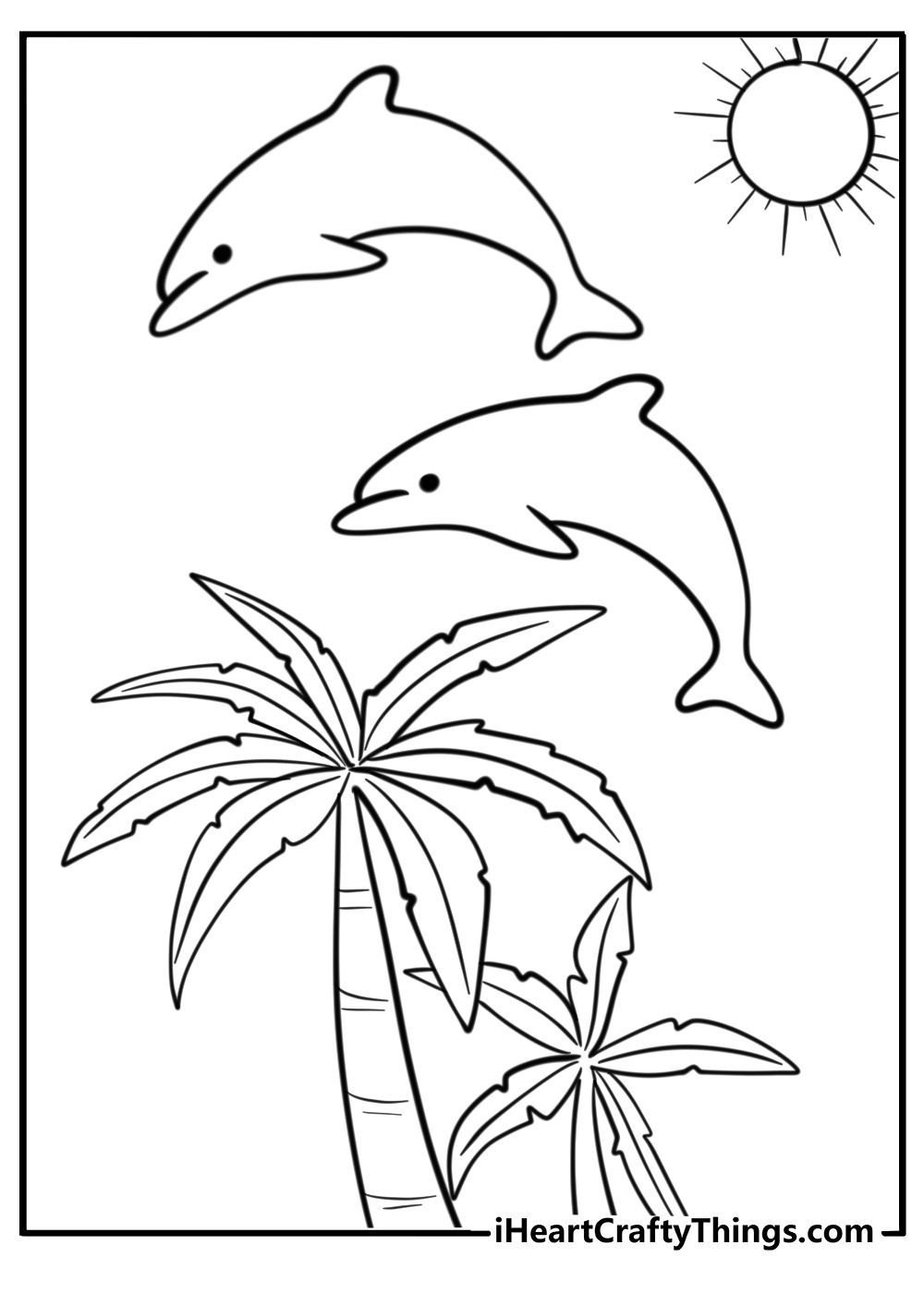 25 Palm Tree Coloring Pages 100 Free Printables 
