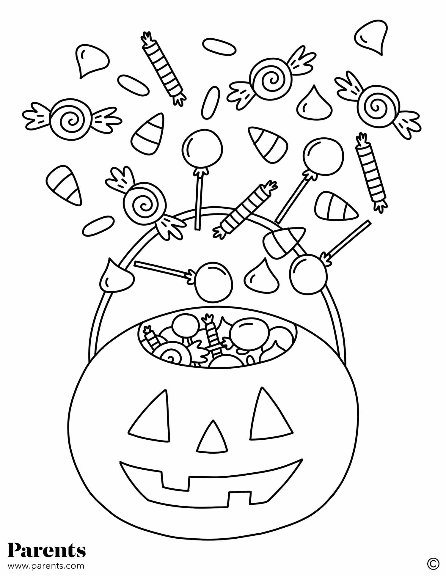 Halloween Coloring Sheets Free Printable