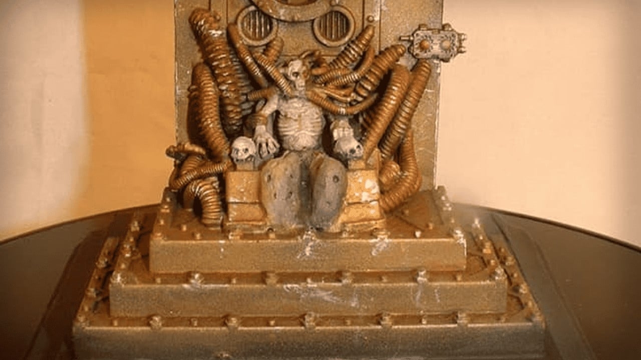 40k s Golden Throne 3D Model Diorama Guide To Printing Display