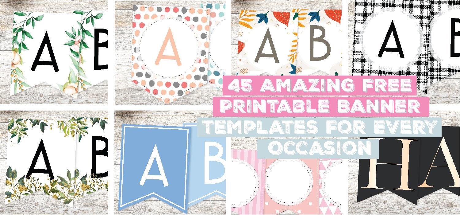 Free Printable Welcome Home Banner Template