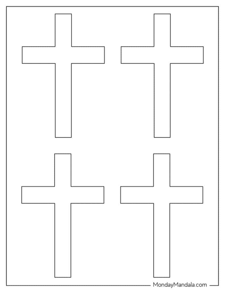 Printable Cross Patterns For Wood