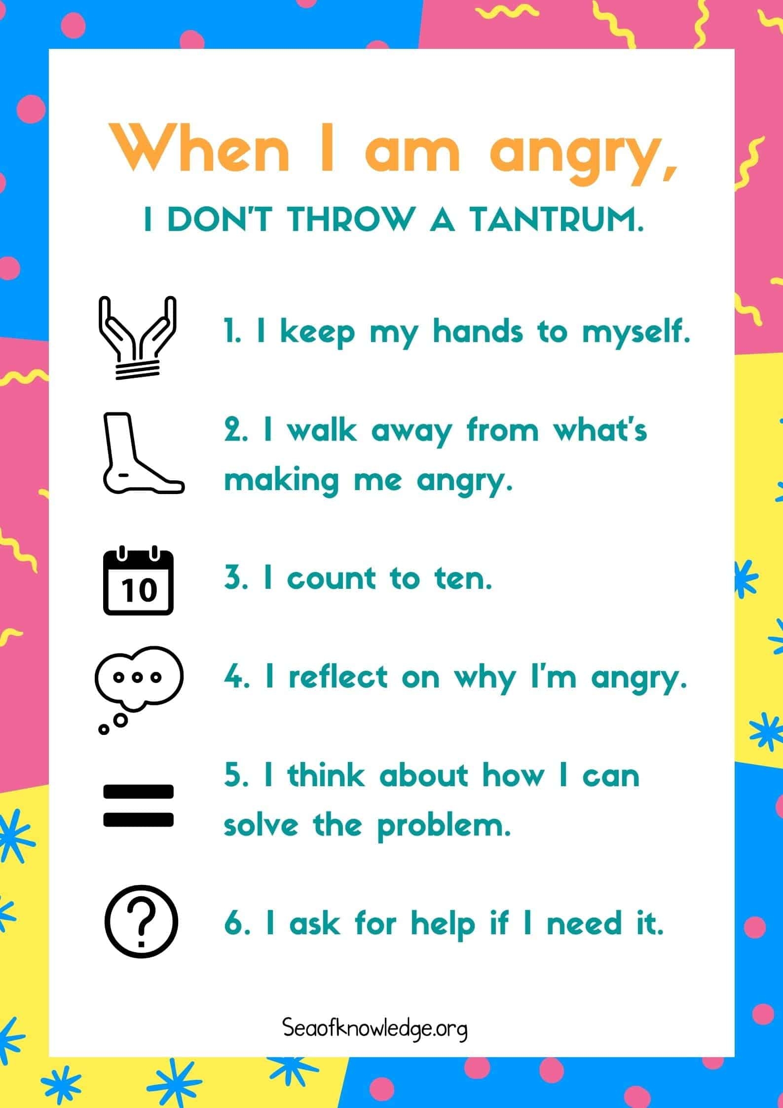Free Printable Anger Management Assessment Tools