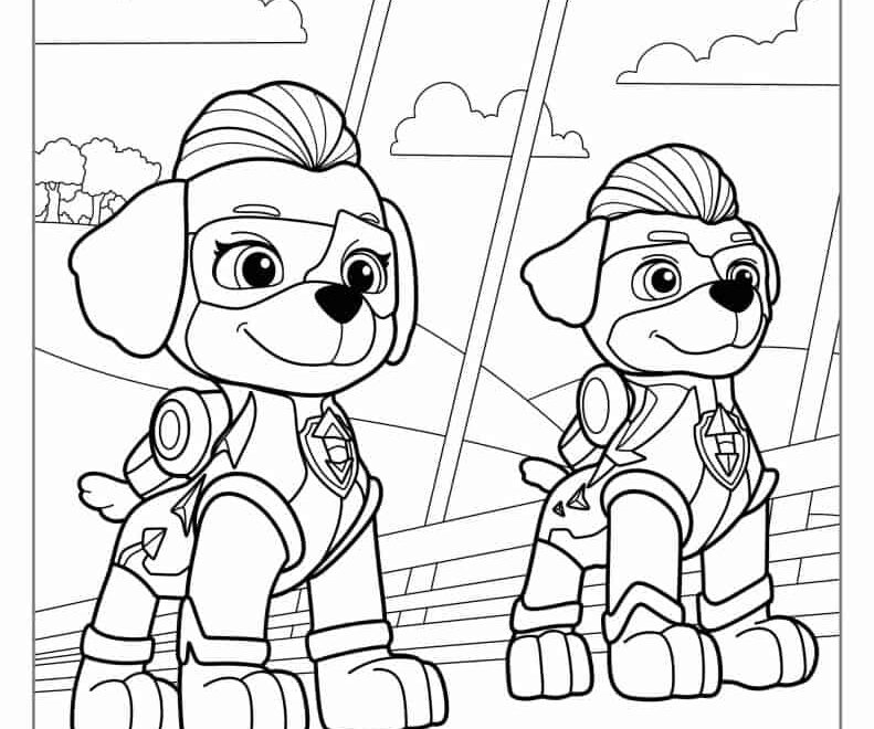 58 Paw Patrol Coloring Pages Free PDF Printables
