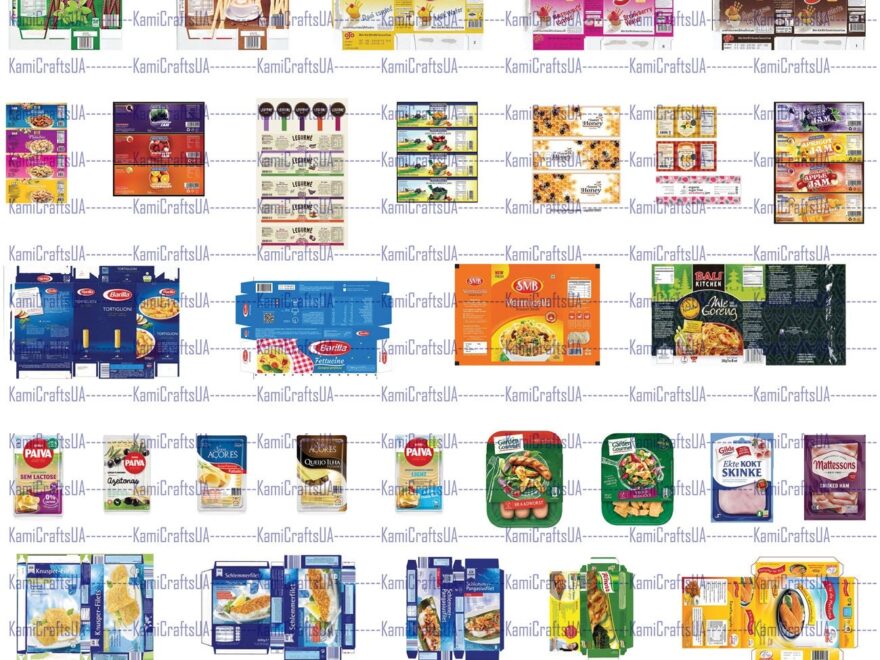 80 Printable Miniature Food For Miniature Dollhouse 1 12 Scale DIY Miniature Food And Drinks Miniature Grocery Store Digital File Etsy Ireland