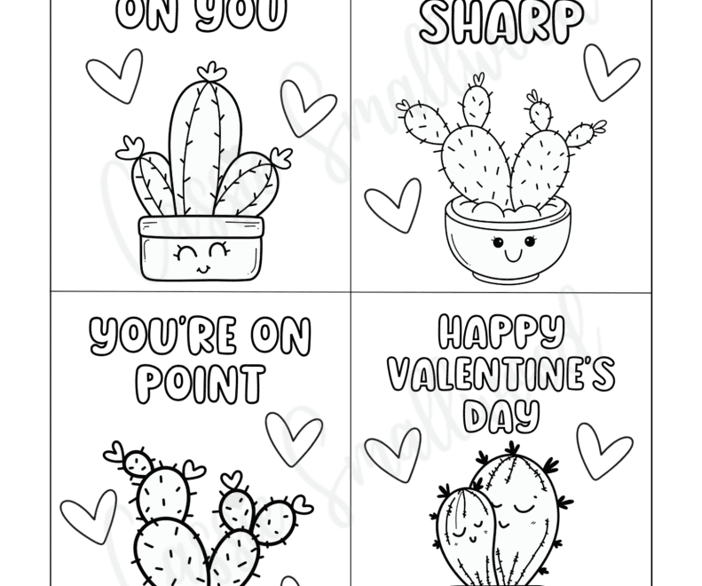 93 CUTEST Printable Valentine s Day Cards To Color Cassie Smallwood