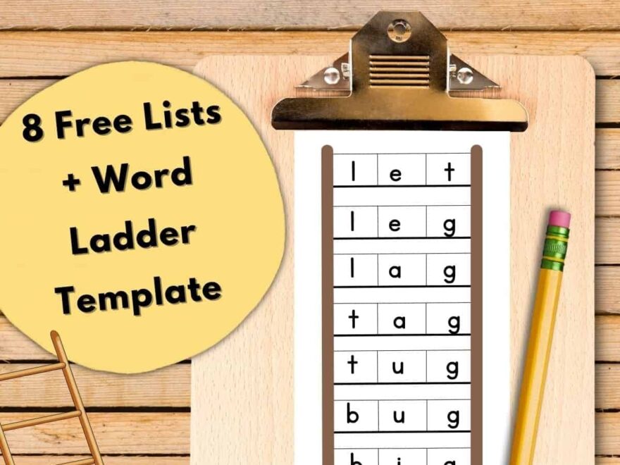 All About Word Ladders Plus Free Printables Literacy Learn