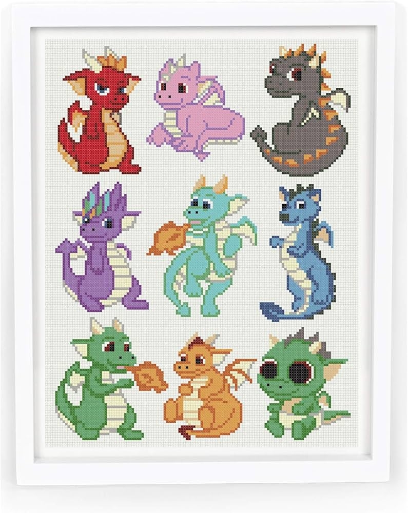 Dragon Cross Stitch Patterns Free Printable