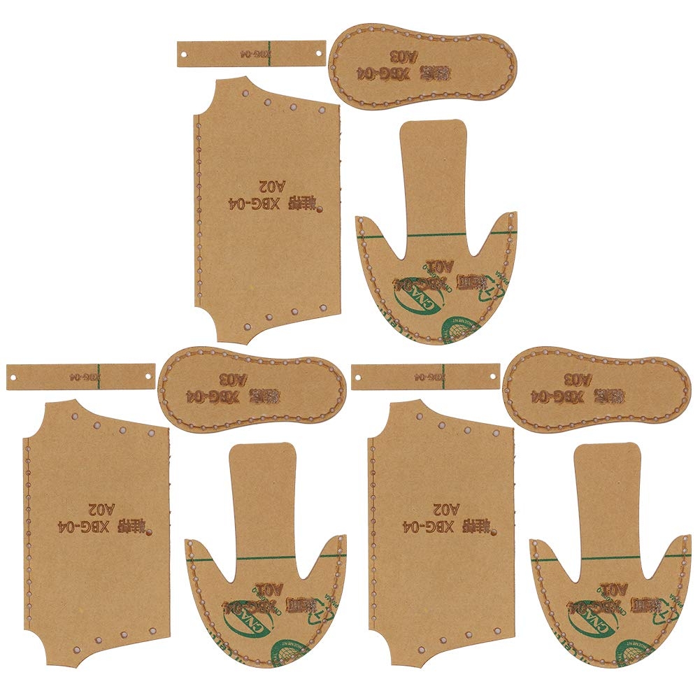 Amazon Leather Pattern Acrylic Template Transparent Mini Shoes Boots Template For DIY Leather Shoe Stencil