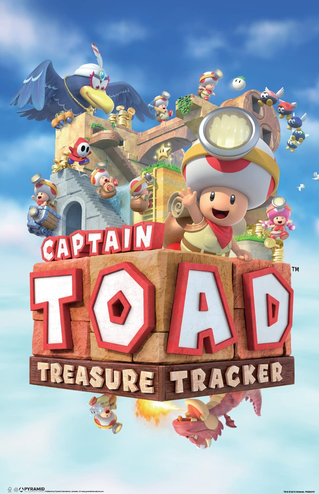 Amazon Pyramid America Captain Toad Treasure Tracker 11x17 Poster Print Posters Prints