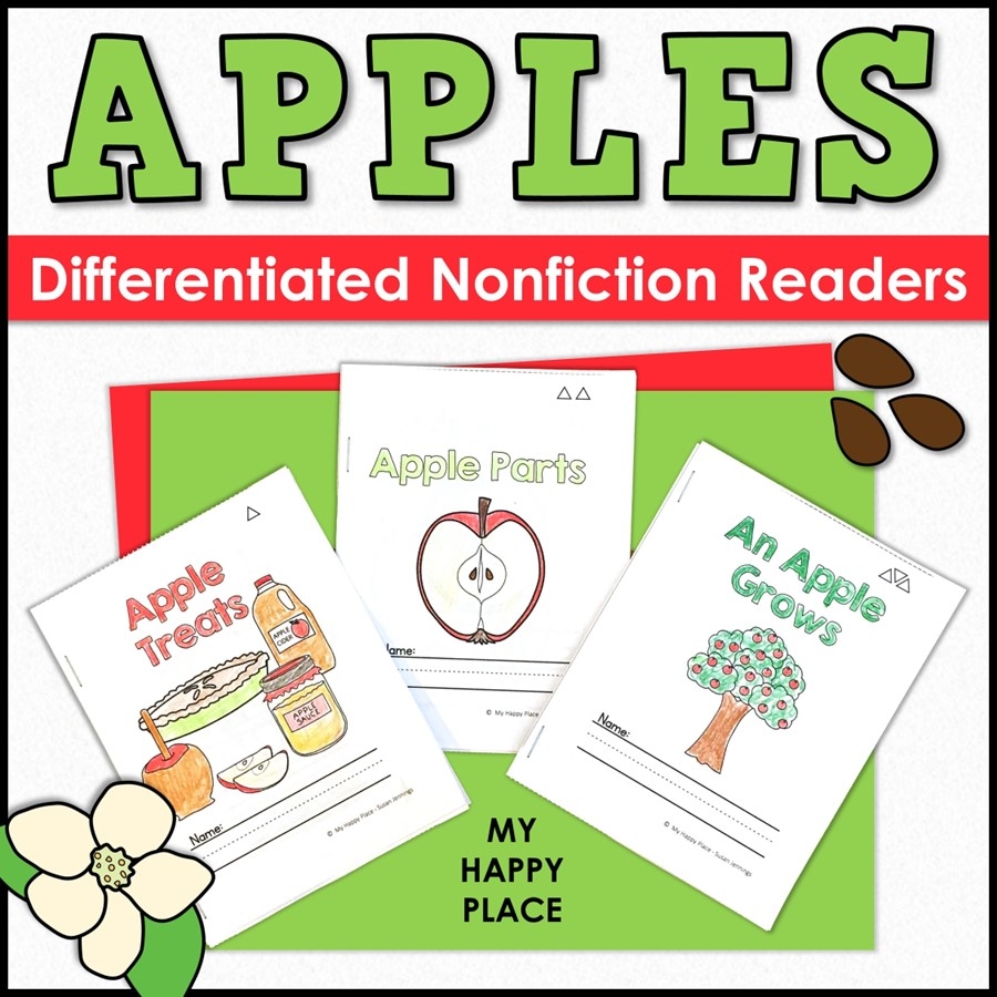 Apple Books Printable Differentiated Mini Readers