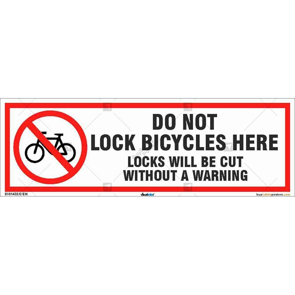 Bicycle Parking Prohibition Sign Buysigns in