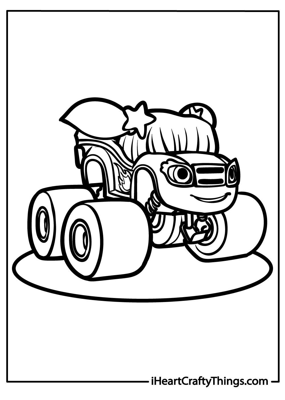 Blaze Coloring Pages 15 Free Printables 