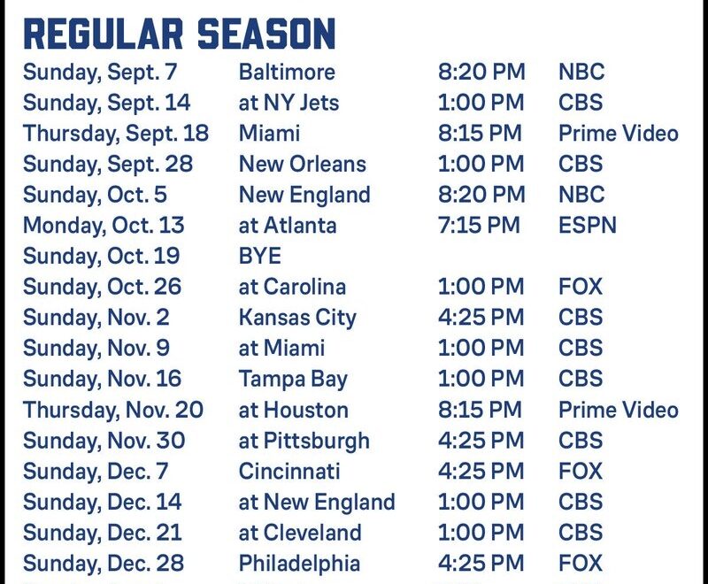 Buffalo Bills PR On X The 2025 Bills Schedule Https t co dJtk5AeABU X