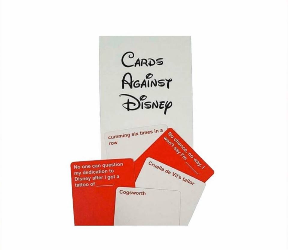 Cards Against Disney Edition Buy Set With 828 Cards Inside