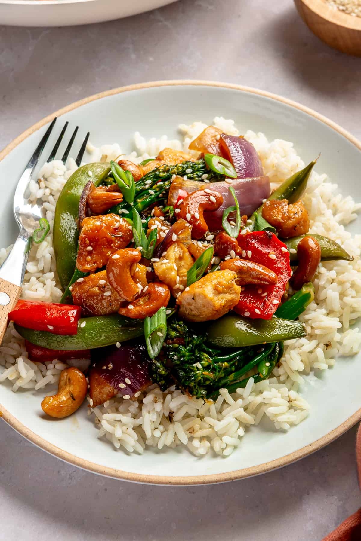 Cashew Chicken Stir Fry Rachael s Good Eats