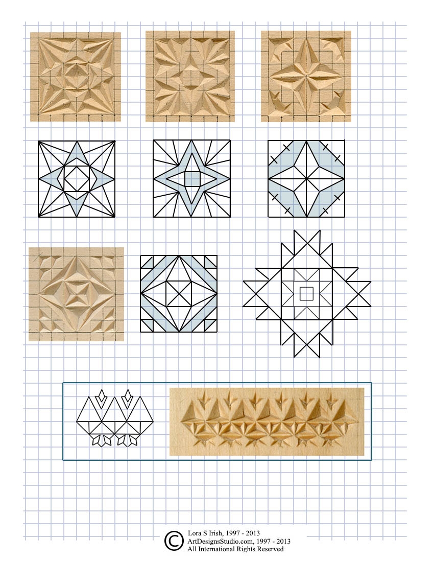 Chip Carving Triangle Chip Carving Patterns LSIrish