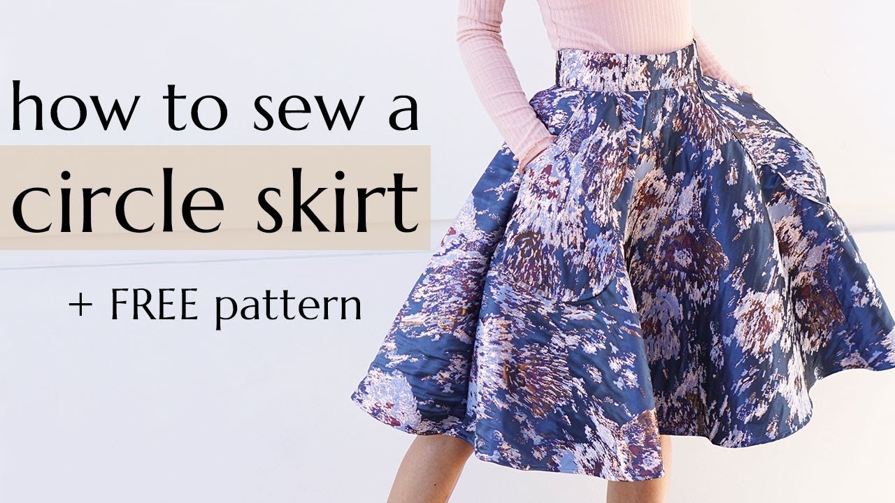 Circle Skirt Sewing Pattern Free 2025