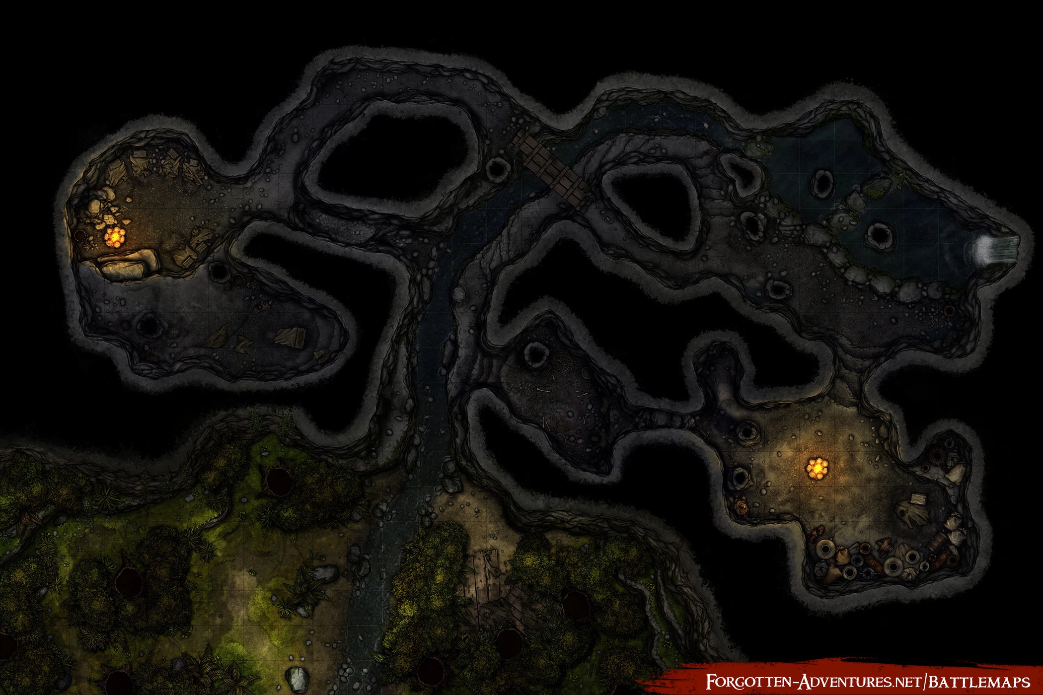 Cragmaw Hideout 30 20 Forgotten Adventures