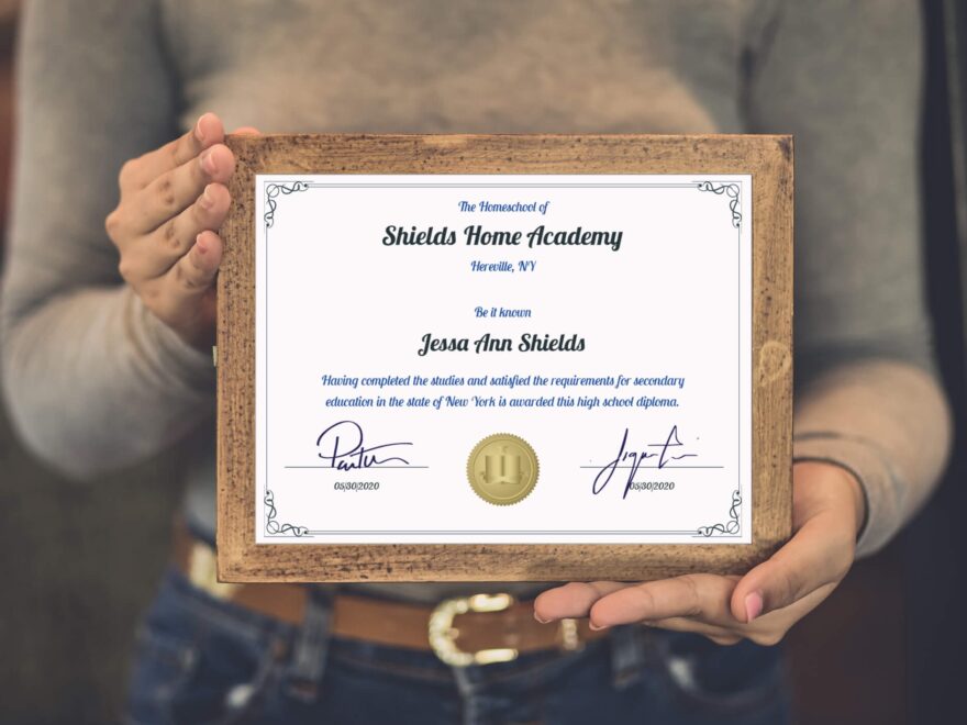 Creating And Customizing Homeschool Diplomas Benefits And Templates LoveToKnow