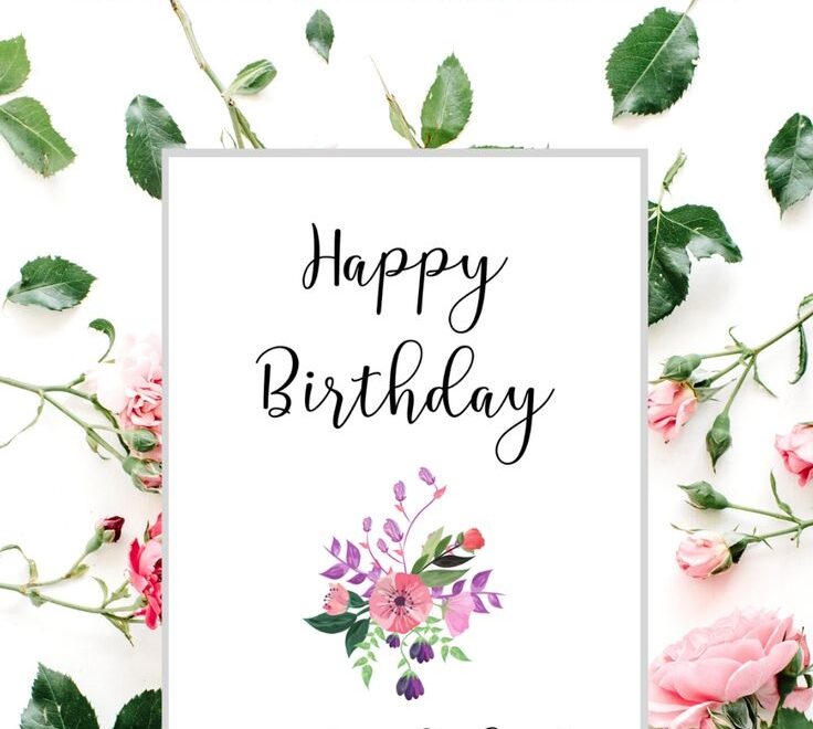 Cute Printable Birthday Cards For Her Pretty Free PDF Download