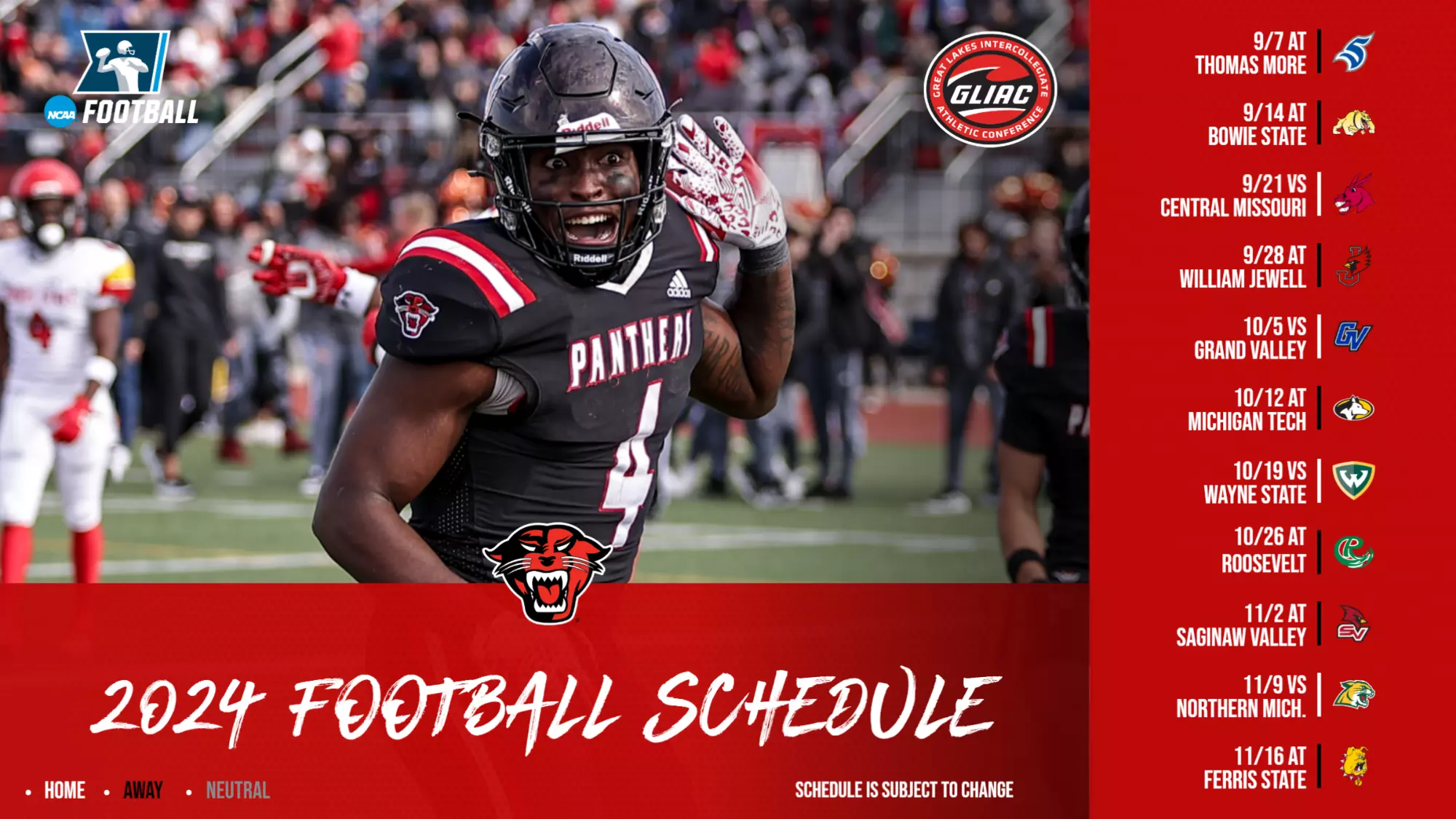 Michigan State Football Printable Schedule 2025