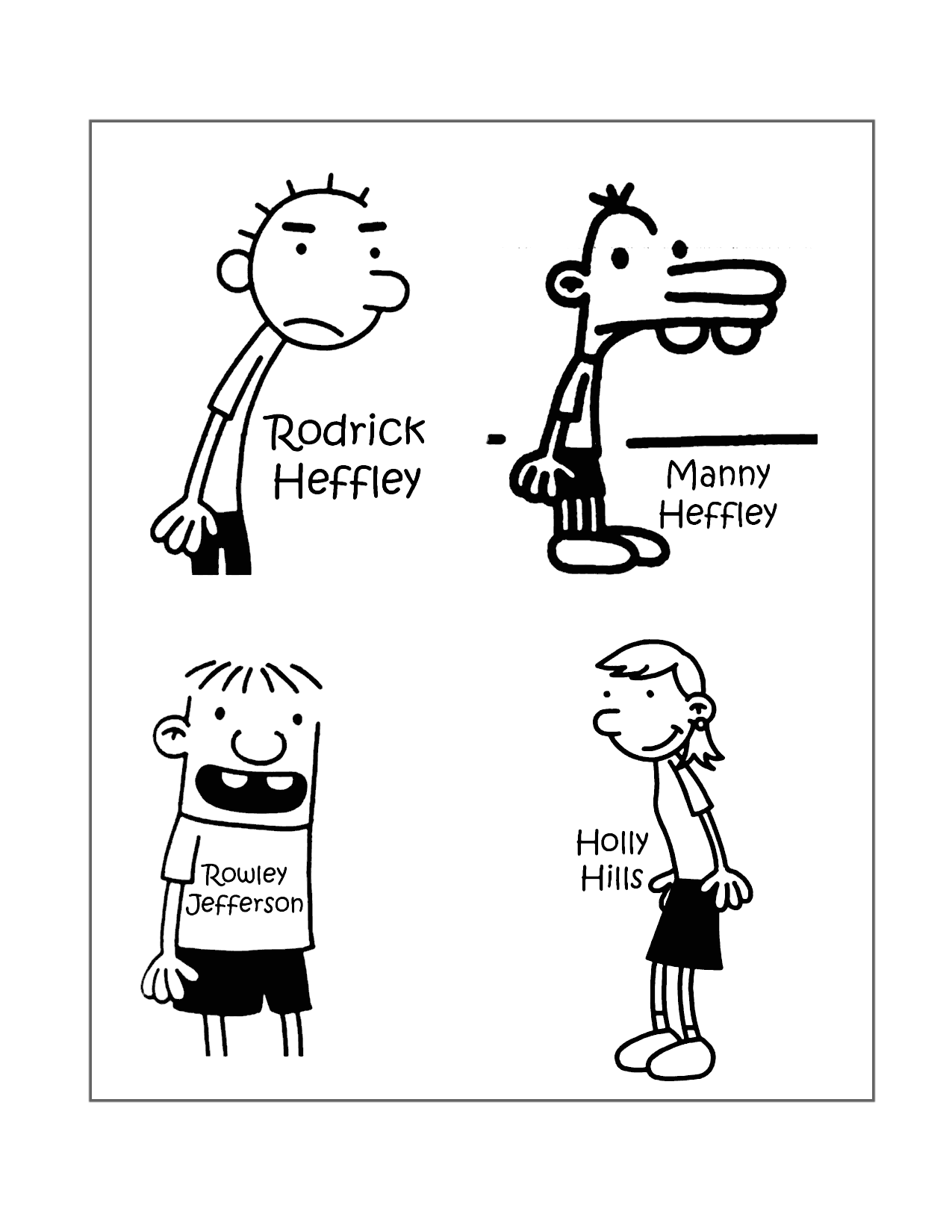 Printable Pictures Of Diary Of A Wimpy Kid
