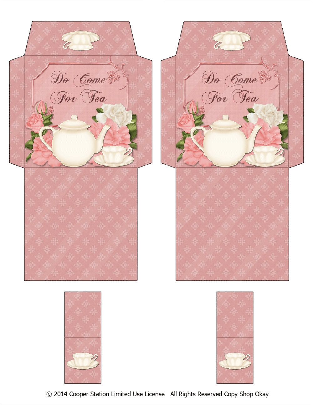 Free Tea Bag Paper Printables