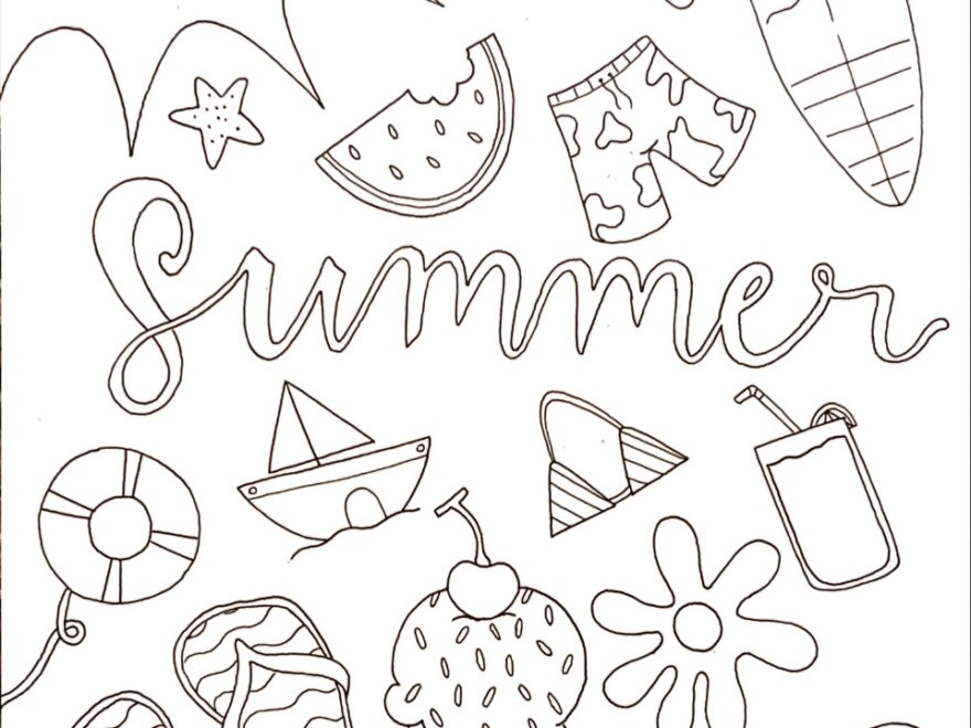 Doodles Coloring Pages