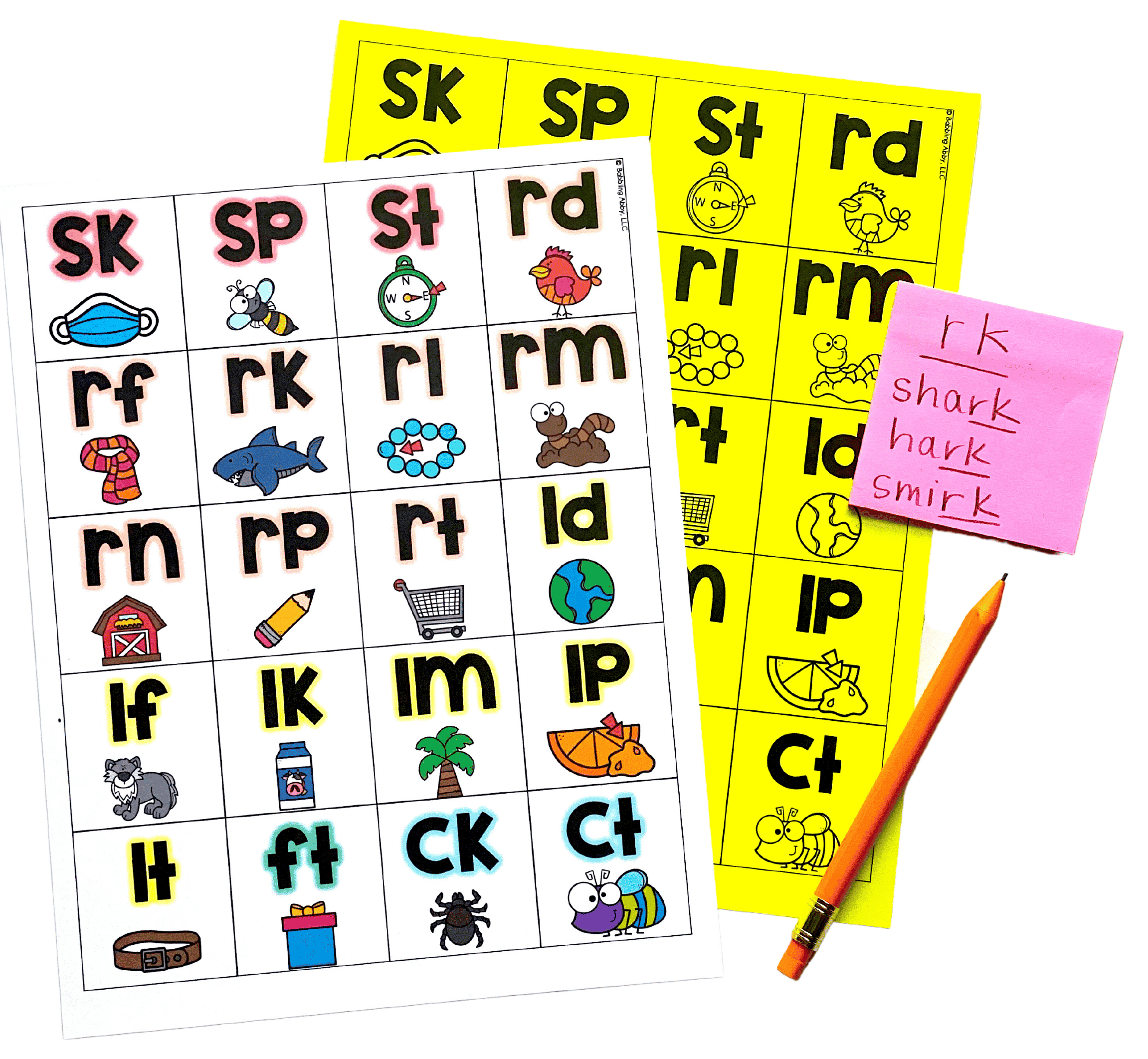 Easy And Fun Consonant Blends Activities Babbling Abby