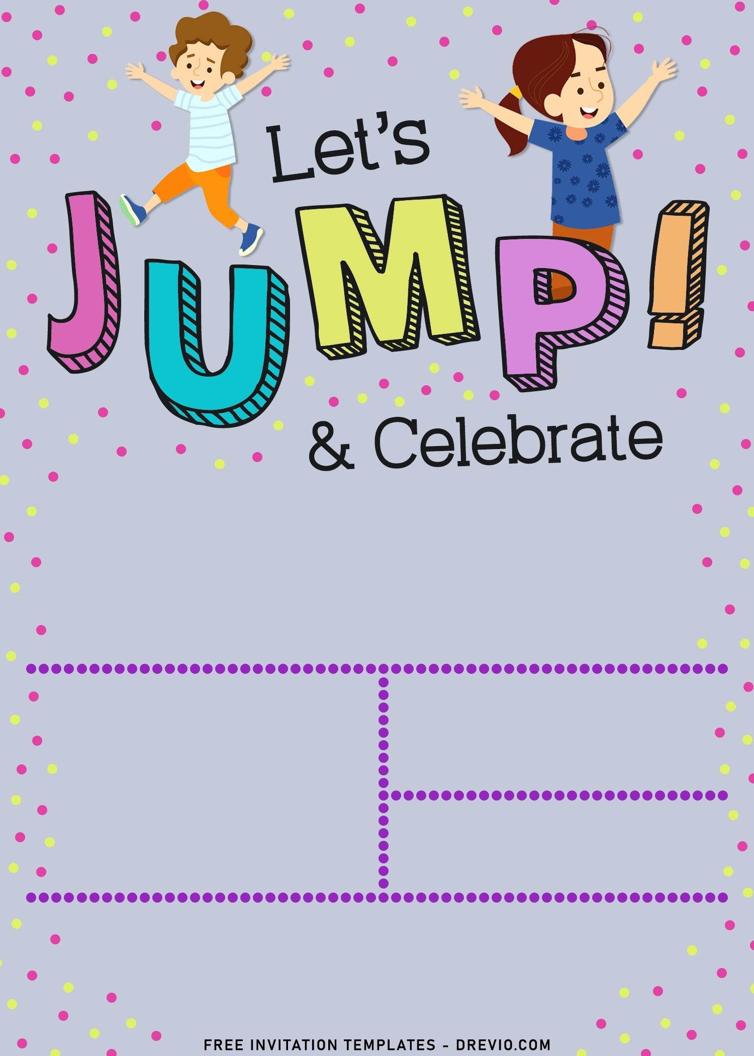 Einladung Kindergeburtstag Trampolin Vorlage Kostenlos