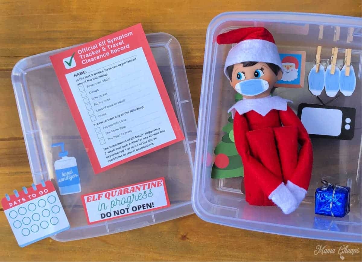 Elf On The Shelf Quarantine Letter Printable