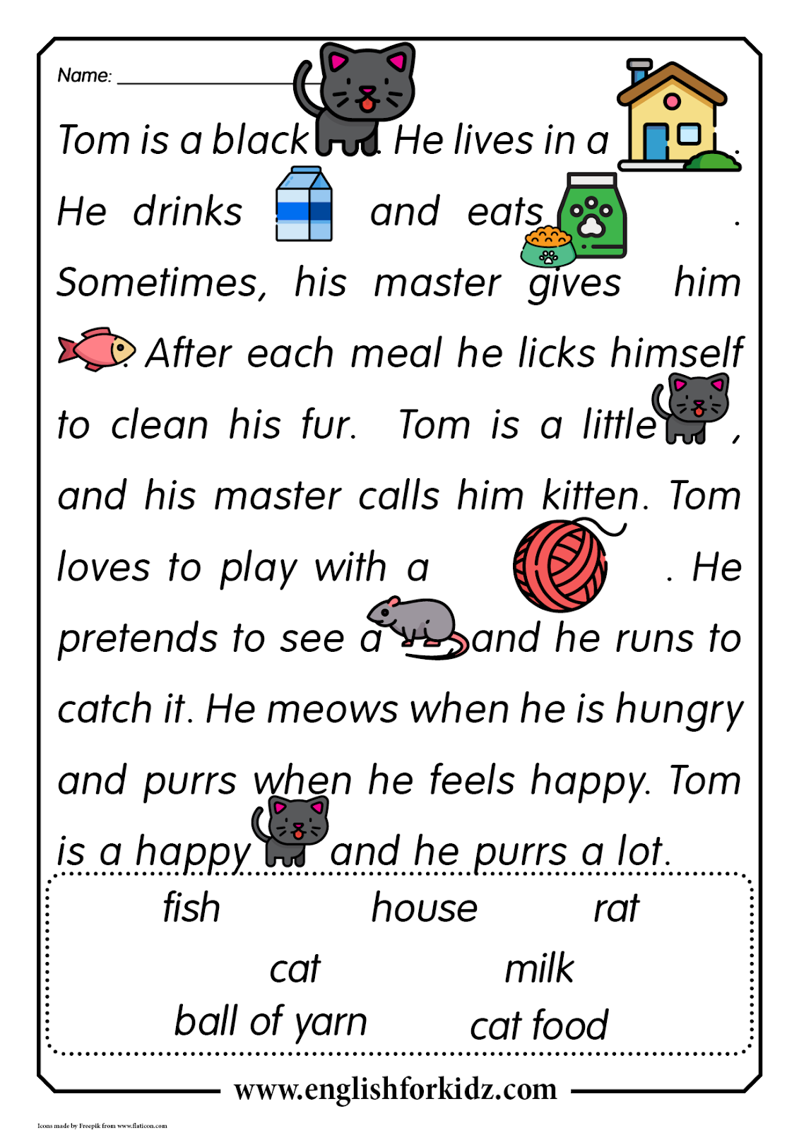 Animal Reading Comprehension 2Nd Grade Printables