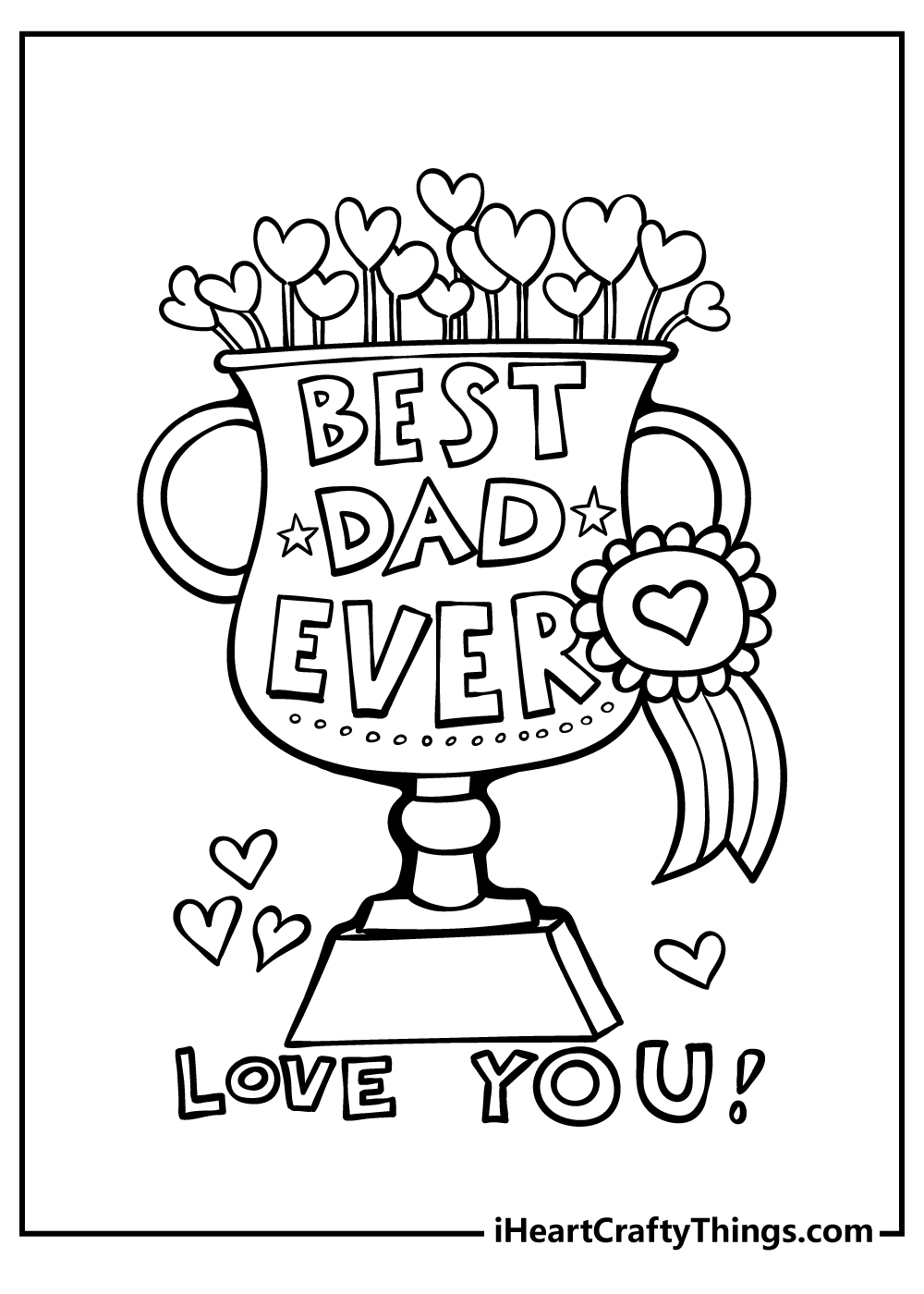 Free Printable Coloring Pages For Valentines Day Dad