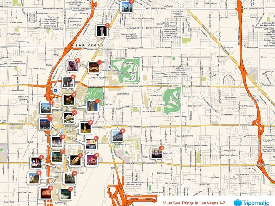 File Las Vegas Printable Tourist Attractions Map jpg Travel Guide At Wikivoyage